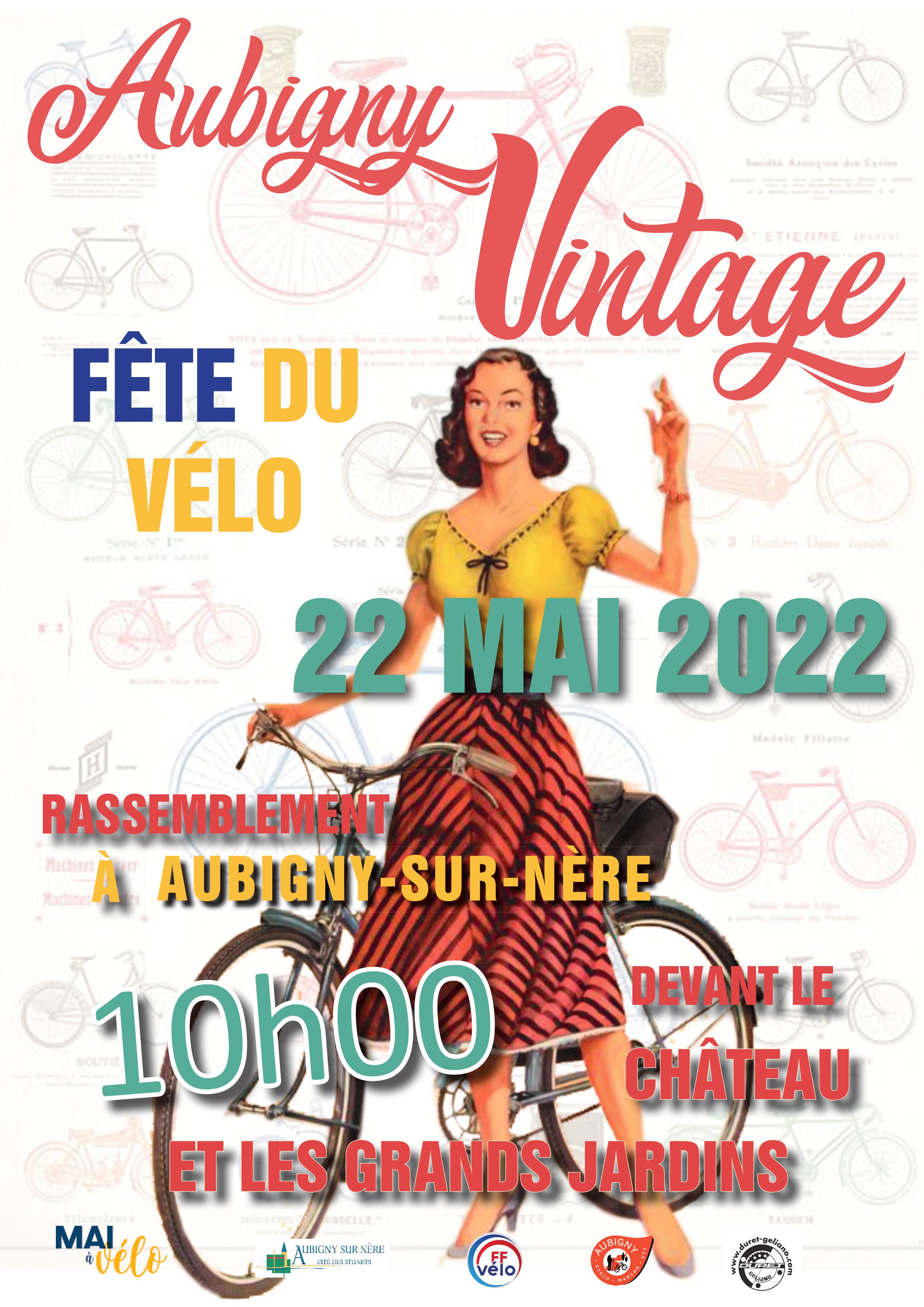 Aubigny vintage : Fête du vélo