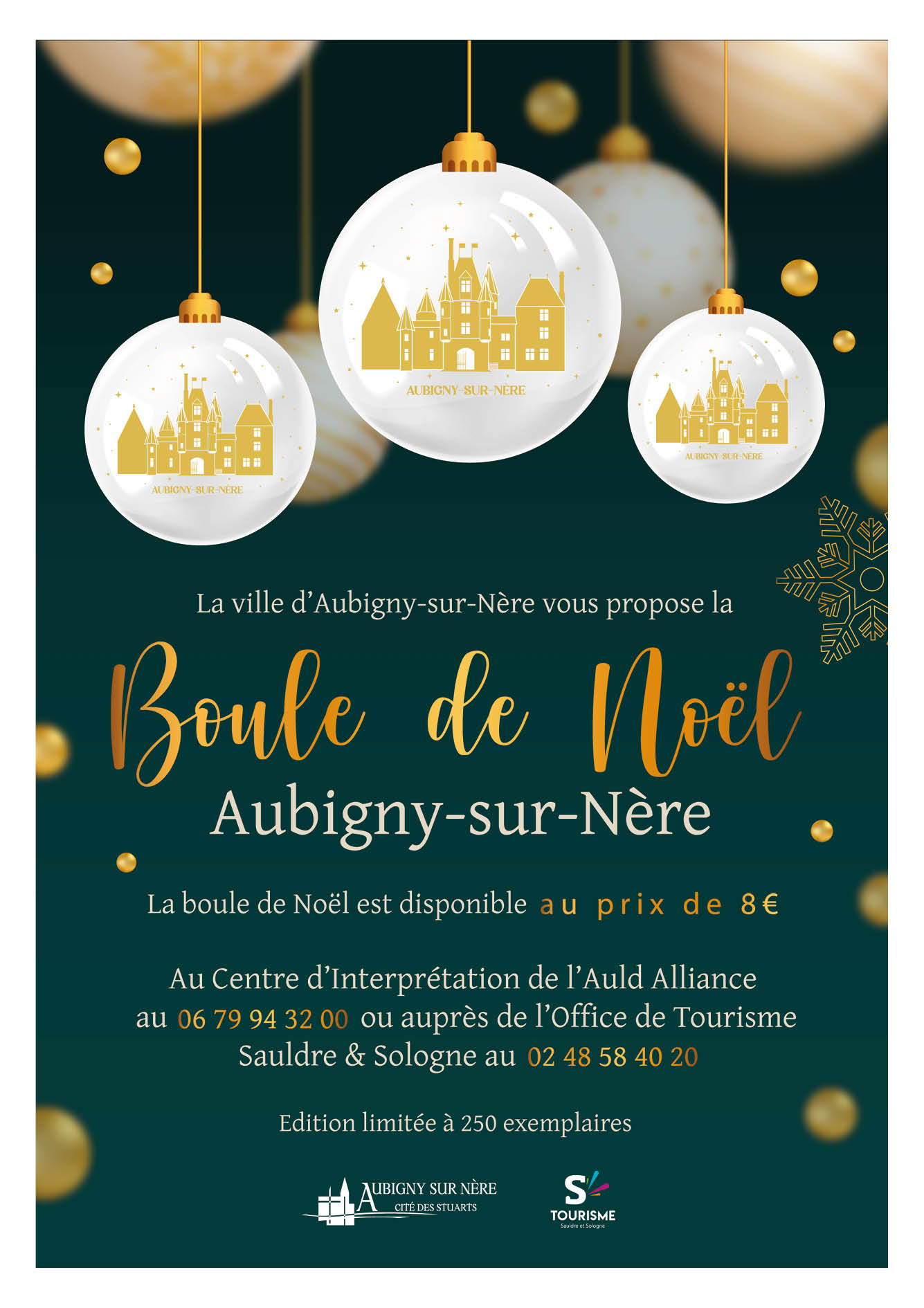 Boule de Noël  Aubigny-sur-Nère
